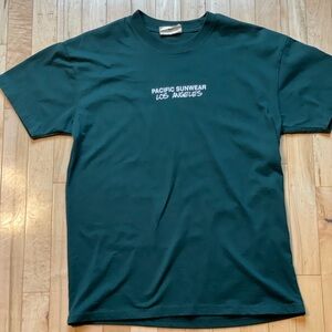 Pacific Sunwear Men's Green T-Shirt